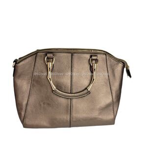 𝅺COPPERY Gold Medium-Sized Shoulder Handbag